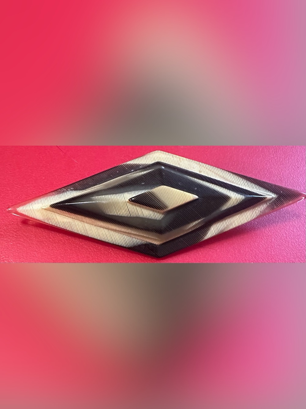 Lea Stein Vintage Brooch